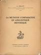 Antoine Meillet, La Methode comparative en linguistique historique