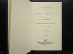 W. Scherer, A History of German Literature vol.1, Haskell House Publishers Ltd.